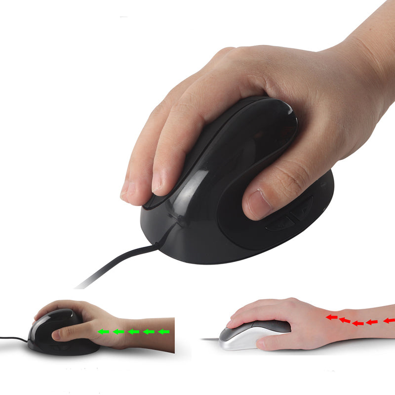 Souris Verticale Ergonomique avec 3 Modes DPI et 6 Boutons