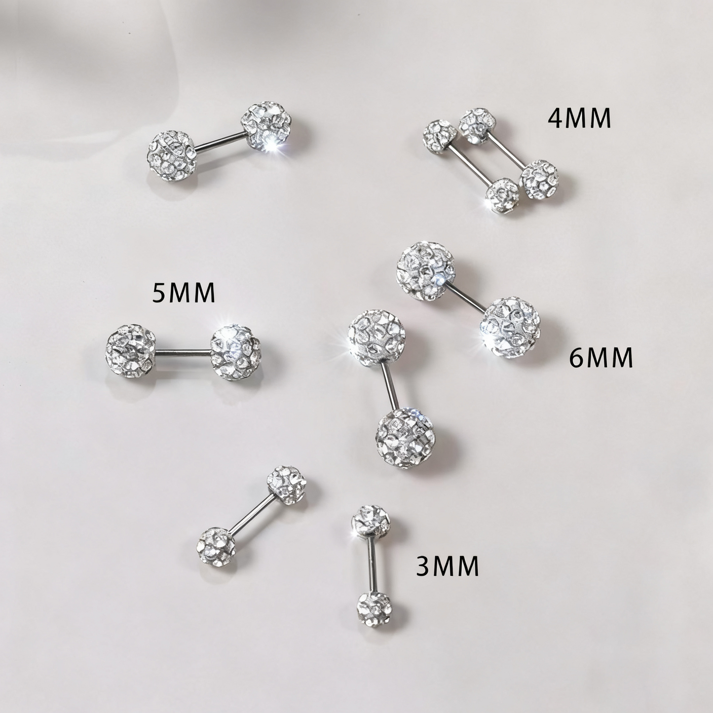 🌟 Pointe d'oreille Luxe à Billes Strass Étincelantes – L'Élégance Ultime pour Chaque Style ! 🌟