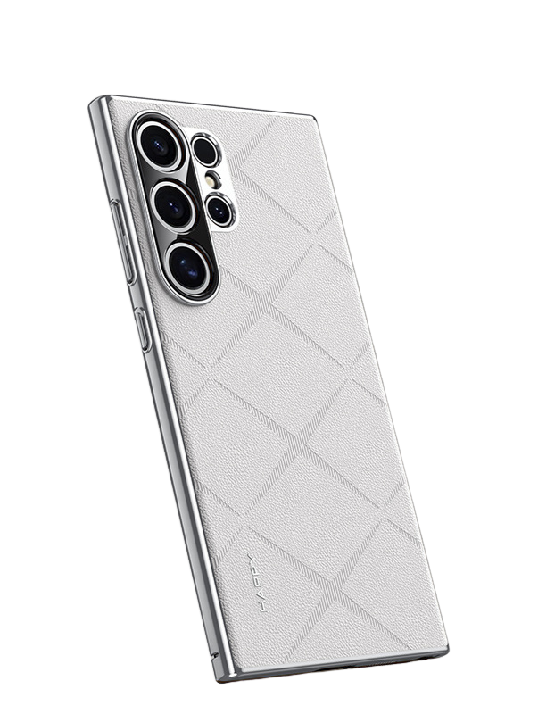 Étui En Cuir Et Maille Respirante Pour Samsung Série S
