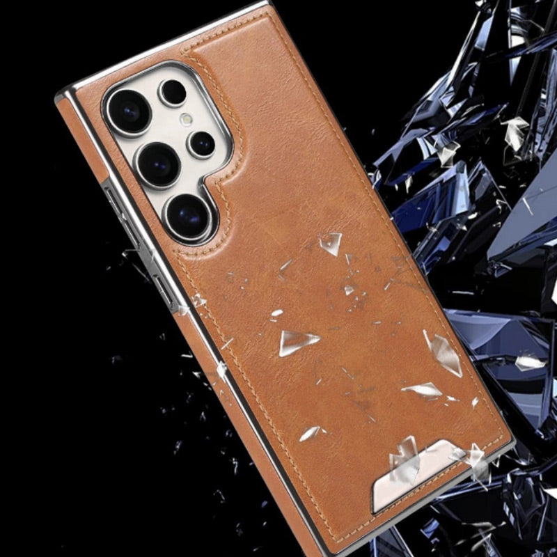🔥Etui magnétique anti-chute en simili-cuir de luxe pour Samsung