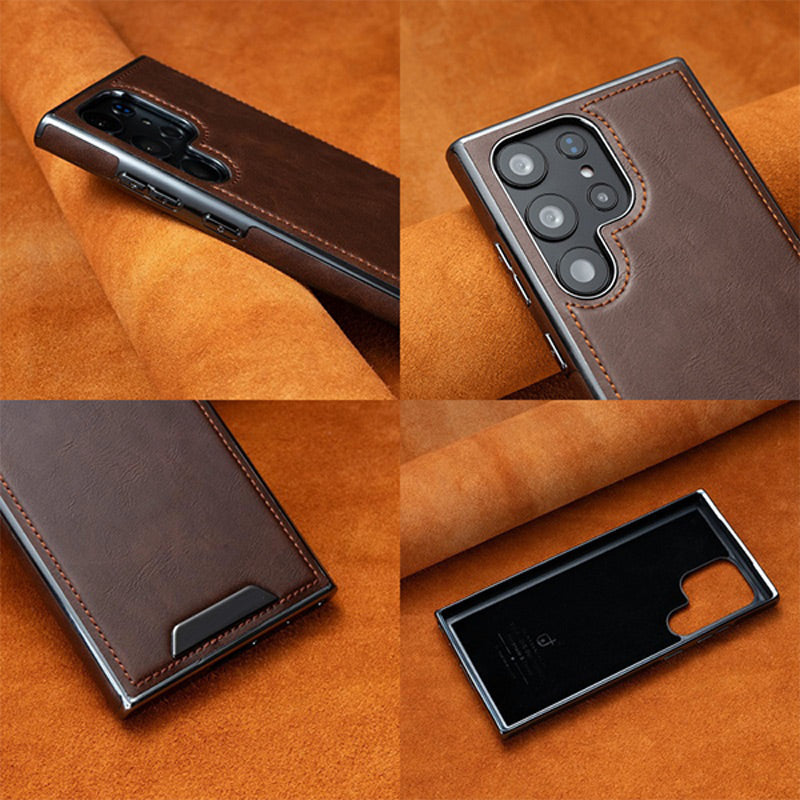 🔥Etui magnétique anti-chute en simili-cuir de luxe pour Samsung