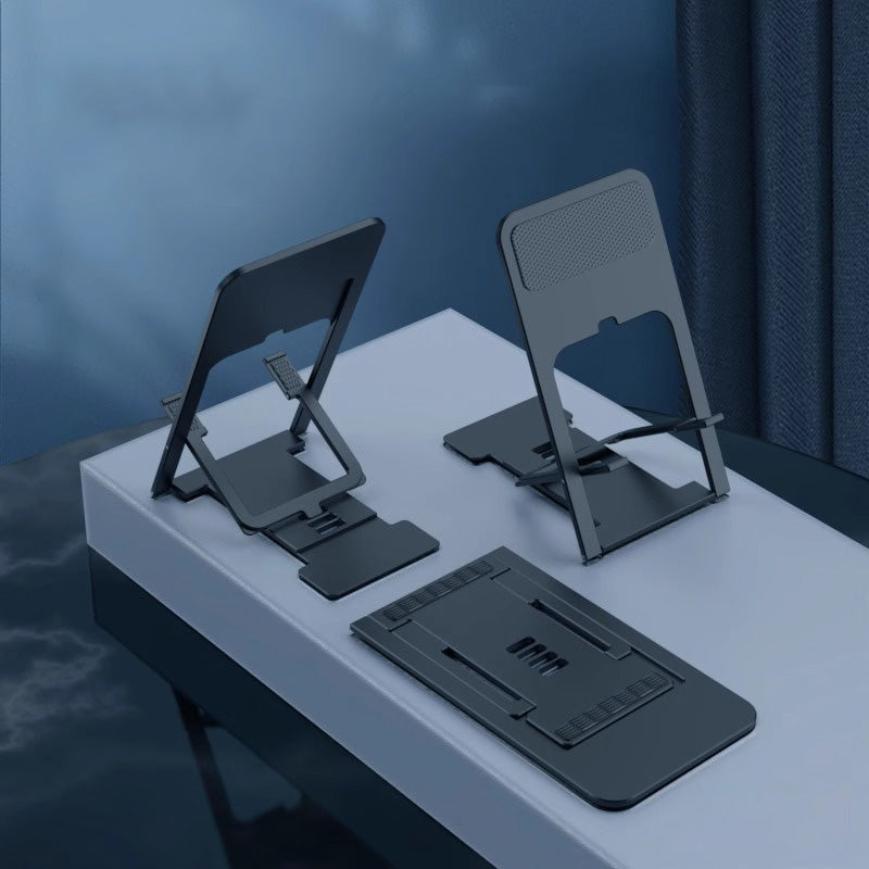 Support pour téléphone fin, pliable et réglable pour bureau