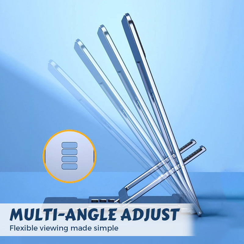 Support pour téléphone fin, pliable et réglable pour bureau