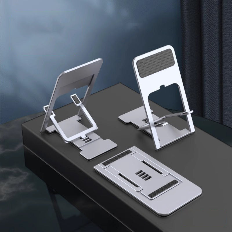 Support pour téléphone fin, pliable et réglable pour bureau
