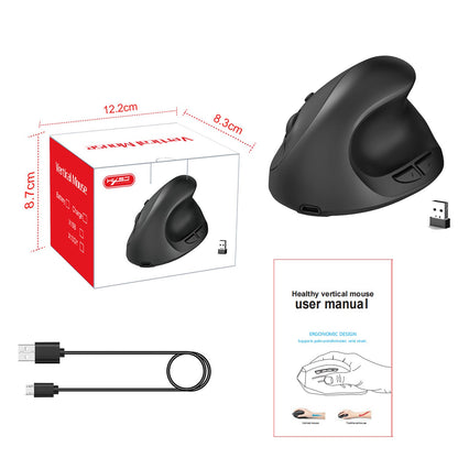 Souris Verticale Ergonomique avec 3 Modes DPI et 6 Boutons