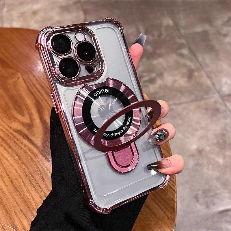 Avec Airbag et Support Magnétique Coque  pour iPhone