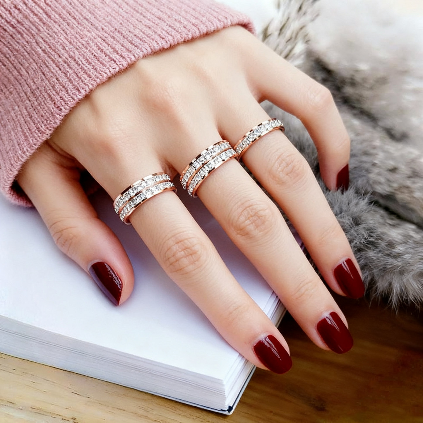 ✨ Bague Ciel étoilé infini ✨