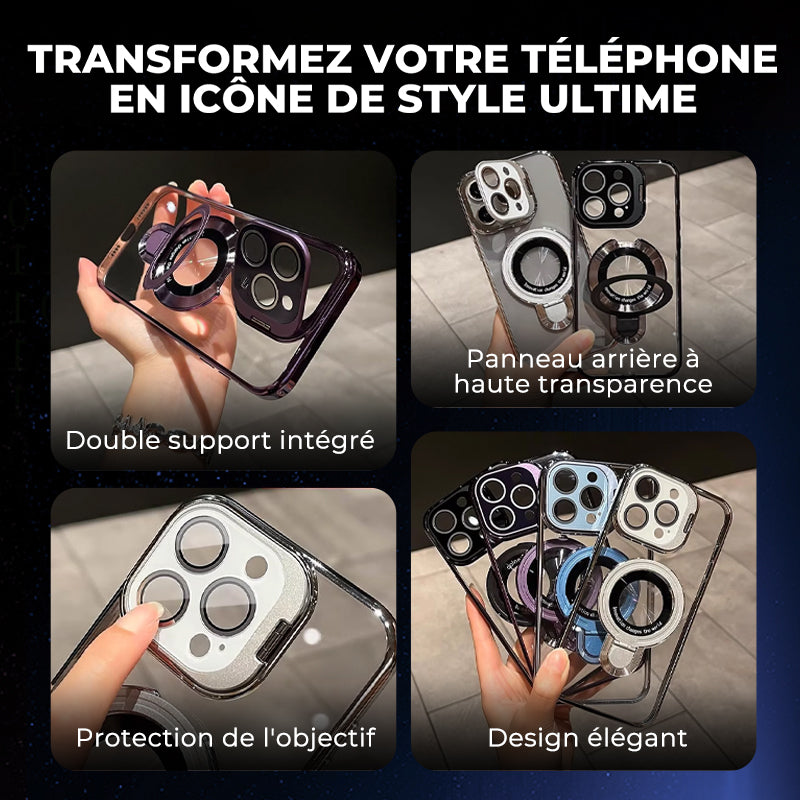 🔥Étui double support pour iPhone😎 | Pratique et Stylish 🚨L'offre se termine bientôt