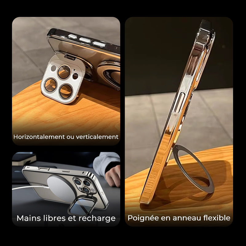 🔥Étui double support pour iPhone😎 | Pratique et Stylish 🚨L'offre se termine bientôt