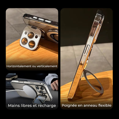 🔥Étui double support pour iPhone😎 | Pratique et Stylish 🚨L'offre se termine bientôt