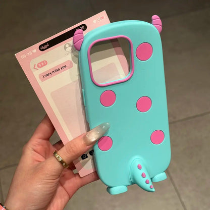 Adorable coque de téléphone monstre pour iPhone