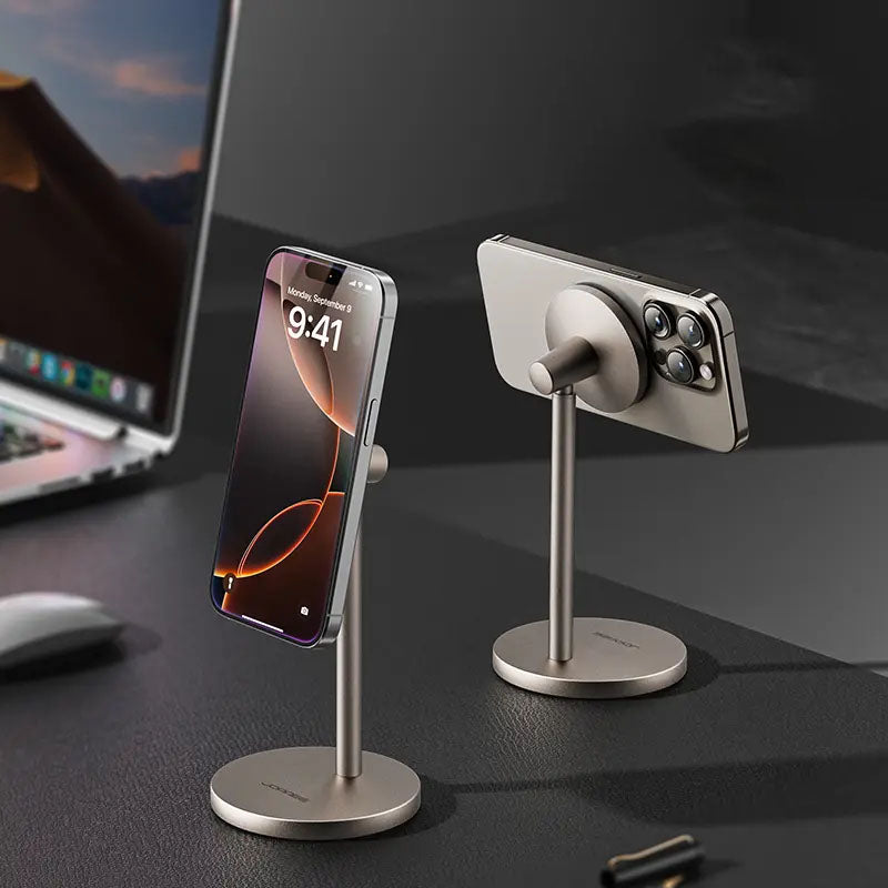 ✨ Support magnétique minimaliste pour téléphone | Une puissance invisible, libérez vos mains ✨