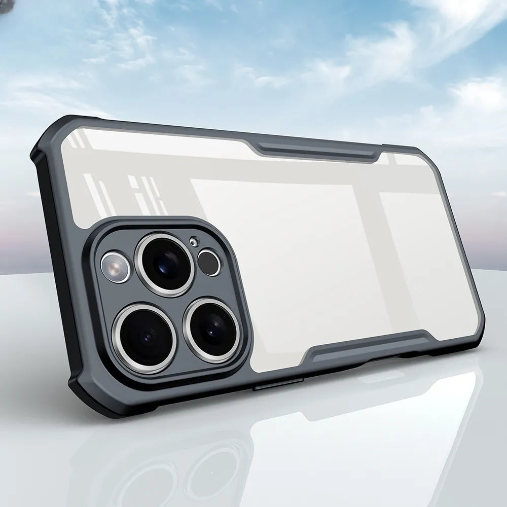 Protection transparente contre les chutes Coque  pour iPhone