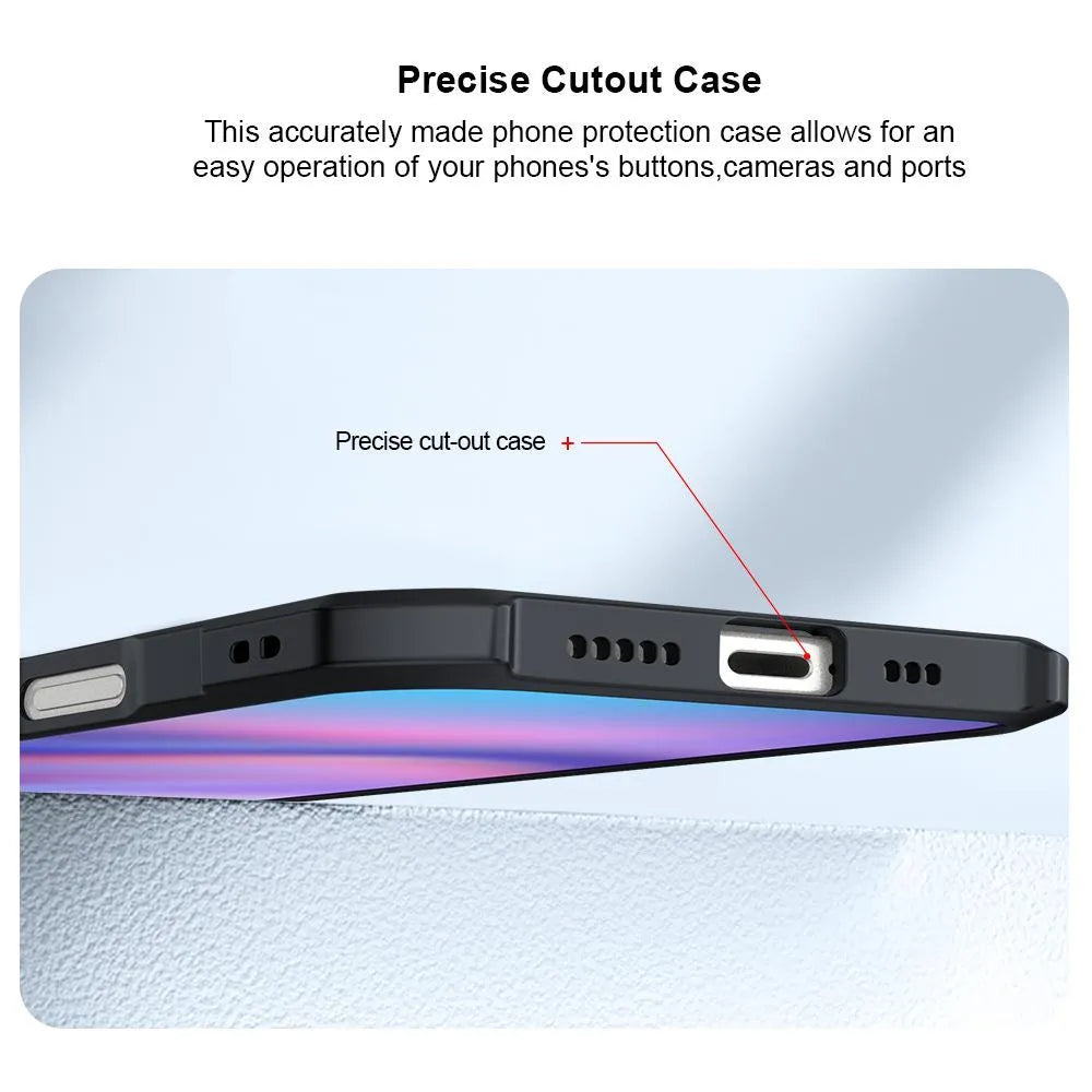 Protection transparente contre les chutes Coque  pour iPhone