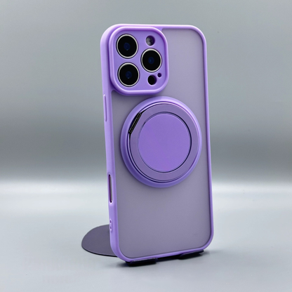 Étui pour téléphone avec anneau magnétique pour iPhone