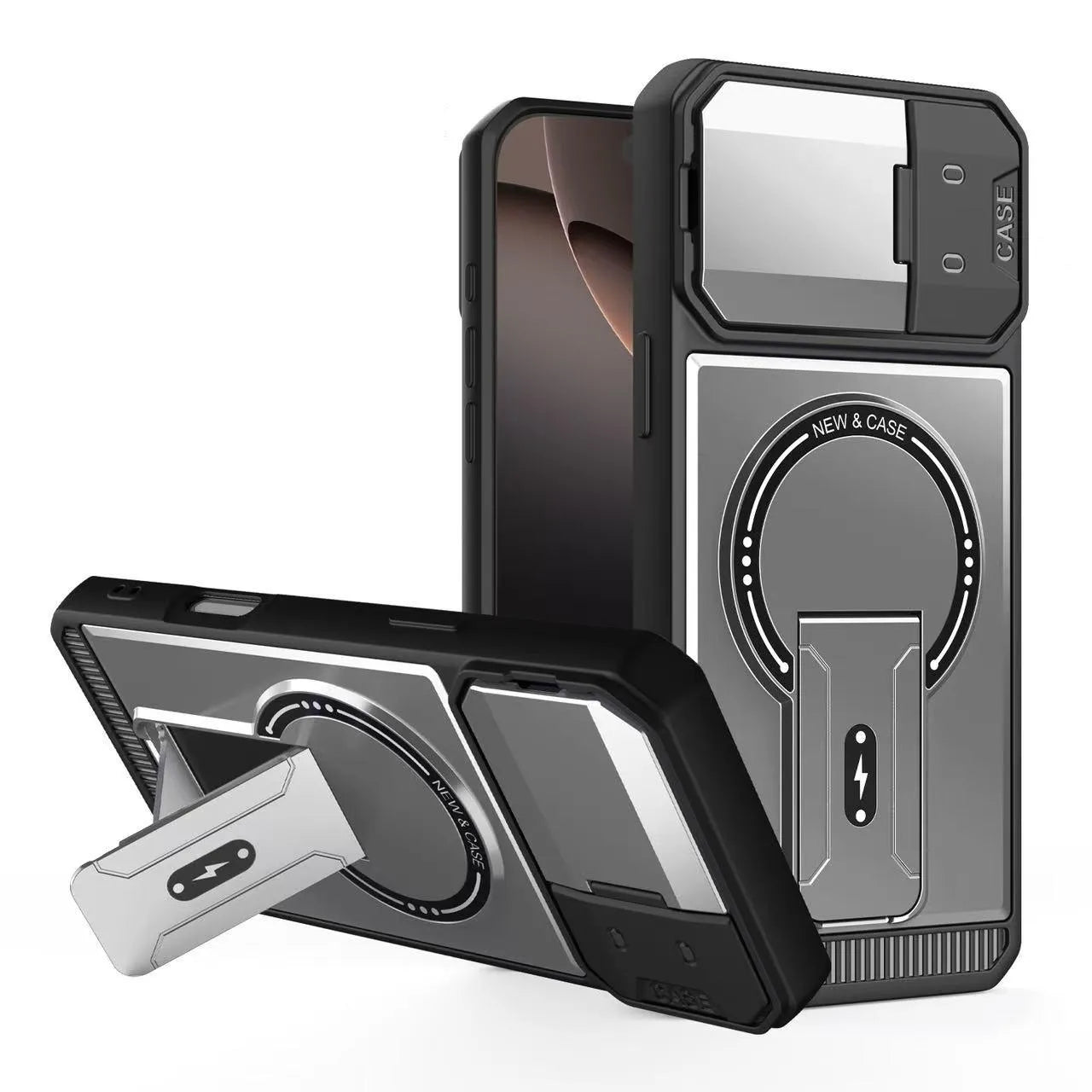 Étui de combat trois-en-un pour iPhone