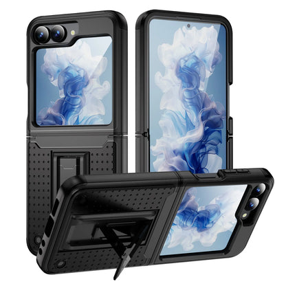 Protection antichute adaptée à un usage militaire avec support Housse pour Samsung série Flip