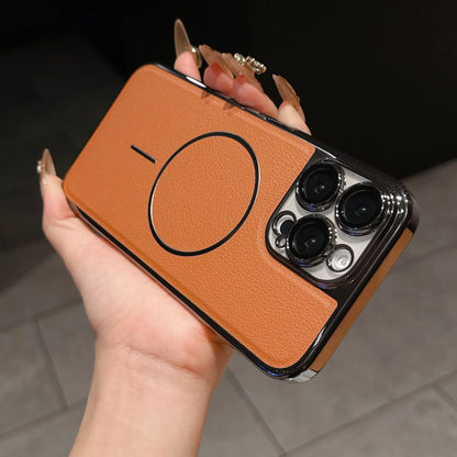 Cuir Texture De la Peau Magnétique Coque  pour iPhone