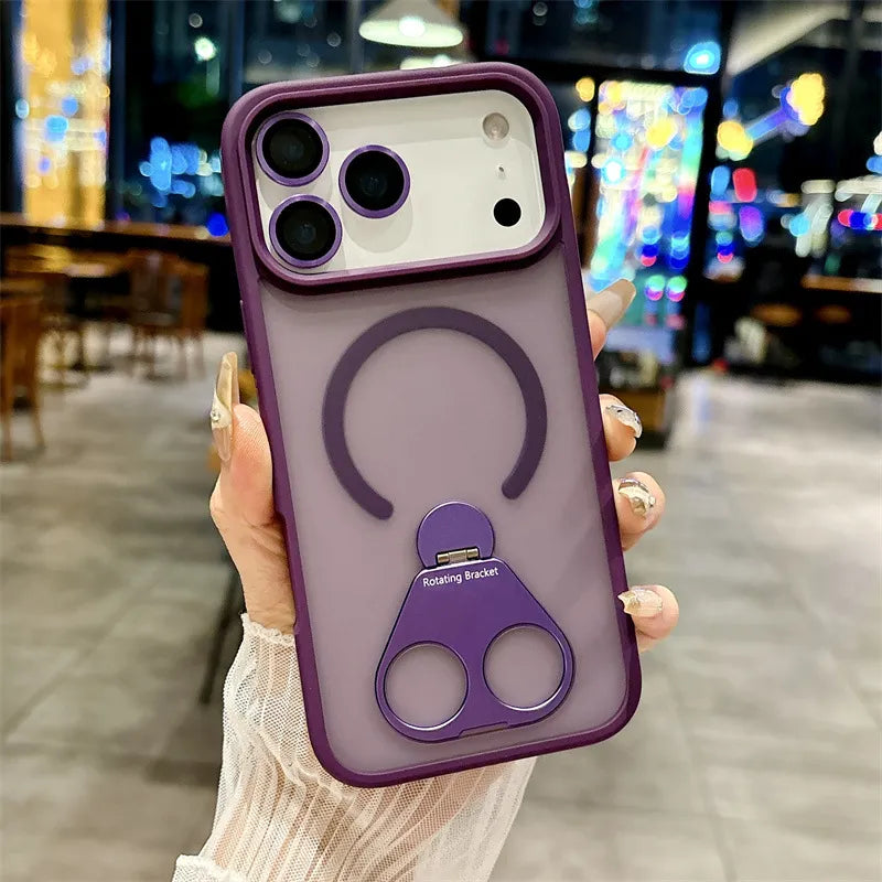 Languette Support Magnétique Coque  pour iPhone🎁Protecteur d'objectif gratuit