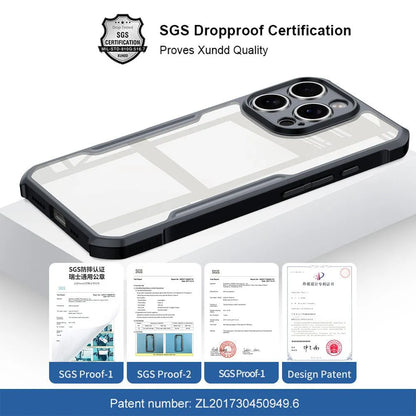 Protection transparente contre les chutes Coque  pour iPhone