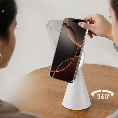 ✨ Support magnétique conique minimaliste pour téléphone | Une puissance invisible, libérez vos mains ✨