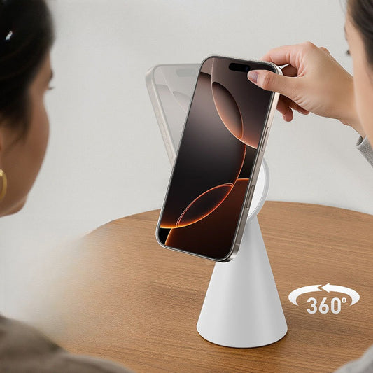 ✨ Support magnétique conique minimaliste pour téléphone | Une puissance invisible, libérez vos mains ✨