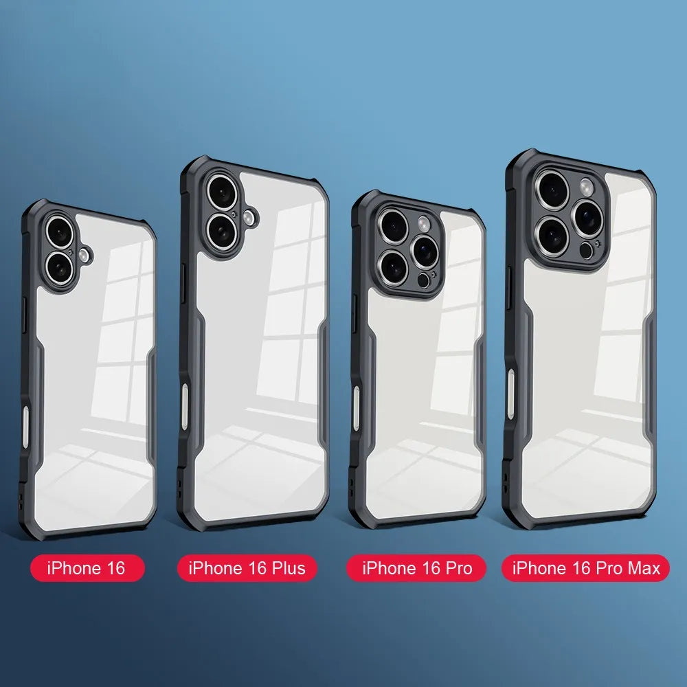 Protection transparente contre les chutes Coque  pour iPhone
