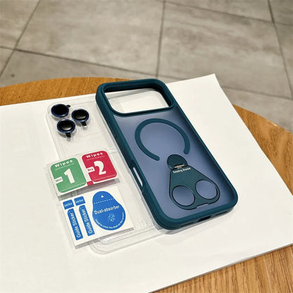 Languette Support Magnétique Coque  pour iPhone🎁Protecteur d'objectif gratuit