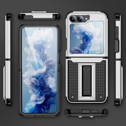 Protection antichute adaptée à un usage militaire avec support Housse pour Samsung série Flip