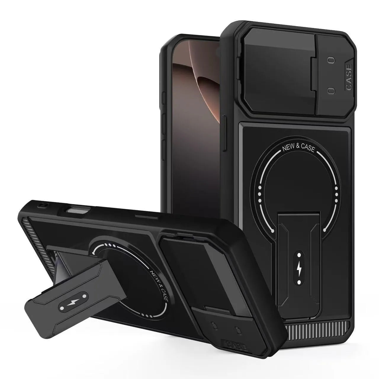 Étui de combat trois-en-un pour iPhone