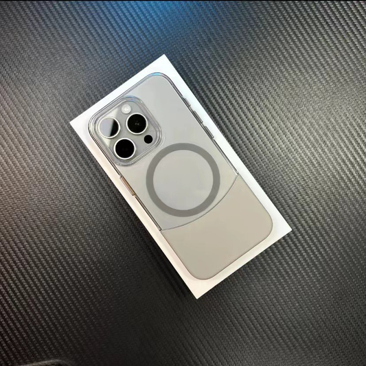 Coque iPhone avec revêtement sablé de couleur contrastante