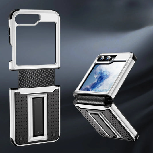 Protection antichute adaptée à un usage militaire avec support Housse pour Samsung série Flip