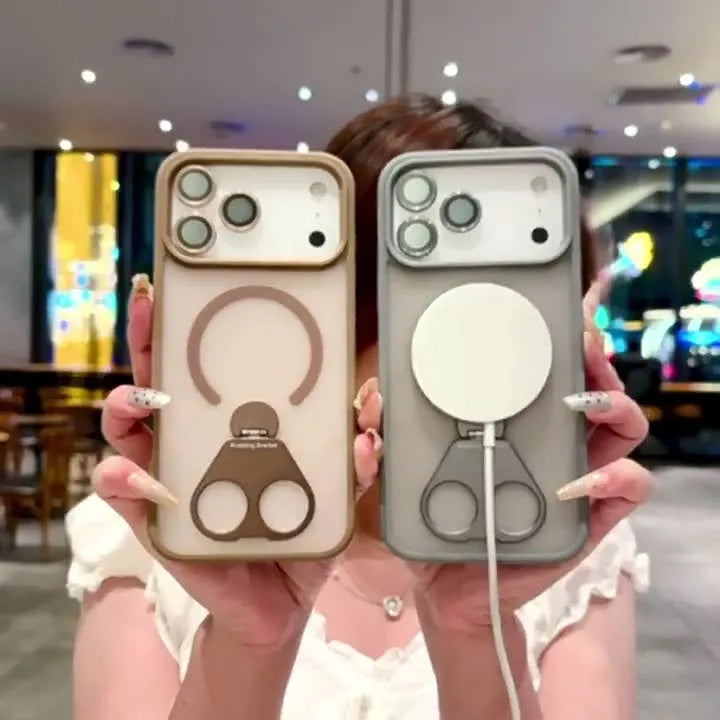 Languette Support Magnétique Coque  pour iPhone🎁Protecteur d'objectif gratuit