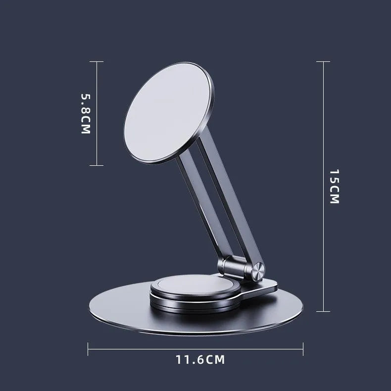 Support magnétique pour téléphone portable en alliage d'aluminium