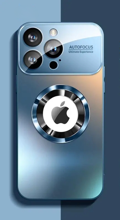 Étui transparent à grande fenêtre pour iPhone