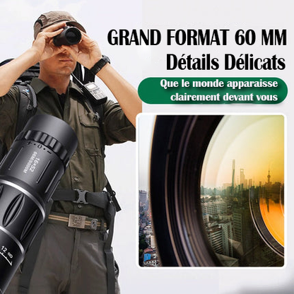 Télescope Monoculaire Portable à Fort Grossissement (Pro Set Limited - Congés : LIVRAISON GRATUITE🚀🚀)