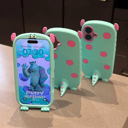 Adorable coque de téléphone monstre pour iPhone