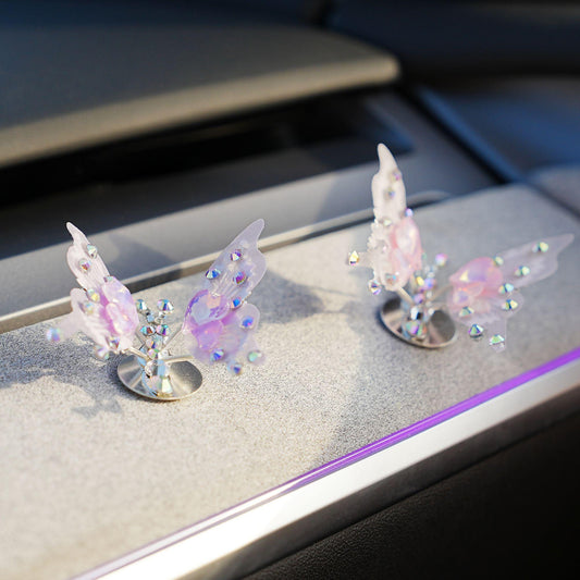 💥Vente à perte🔥Ornement papillon en diamant aux ailes battantes✨🦋