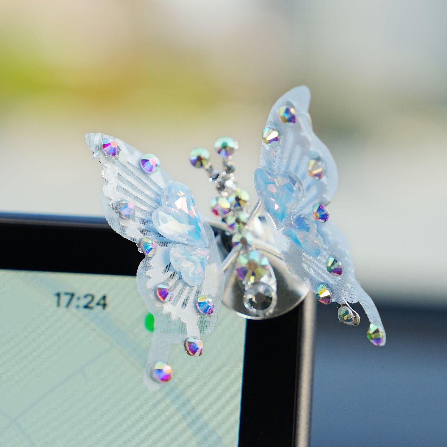 💥Vente à perte🔥Ornement papillon en diamant aux ailes battantes✨🦋