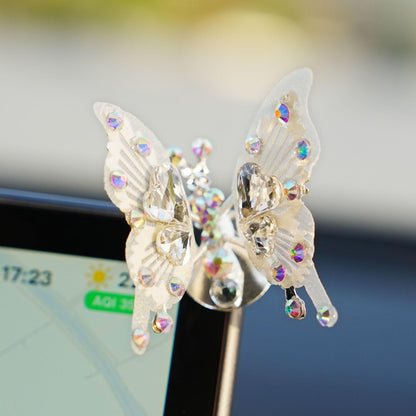 💥Vente à perte🔥Ornement papillon en diamant aux ailes battantes✨🦋