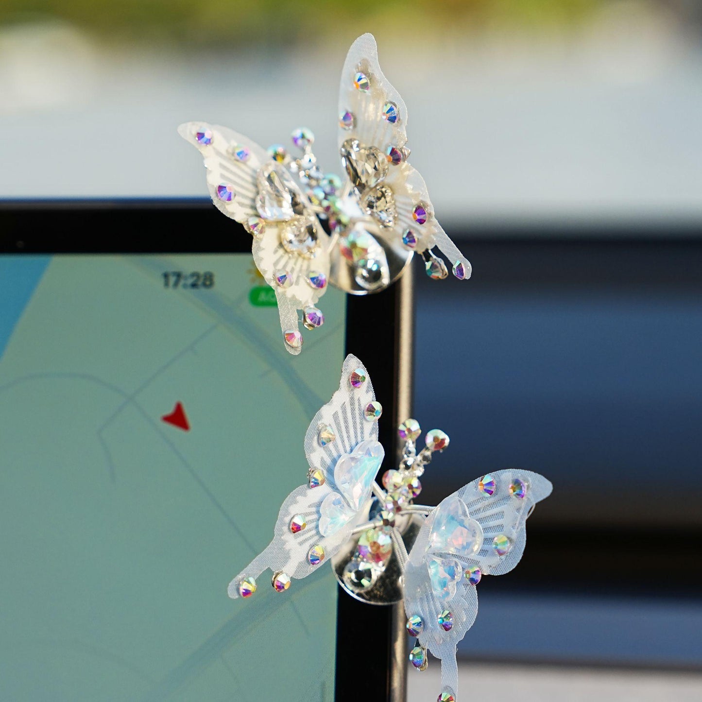 💥Vente à perte🔥Ornement papillon en diamant aux ailes battantes✨🦋