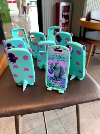 Adorable coque de téléphone monstre pour iPhone