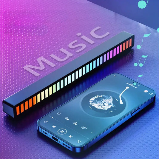 🎶 Bande lumineuse LED avec commande musicale – Ton spectacle lumineux mobile