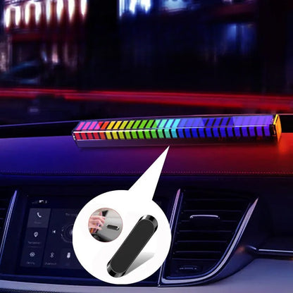 🎶 Bande lumineuse LED avec commande musicale – Ton spectacle lumineux mobile
