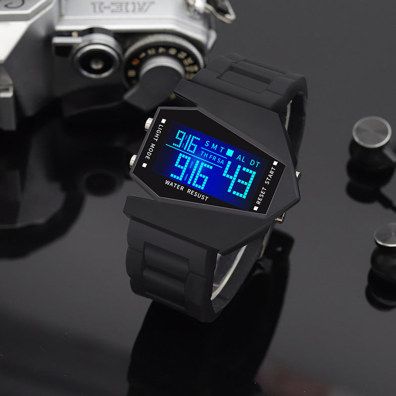 (💥 Grande réduction de 50%)⌚ Creative lumineux avion forme LED montres 🔥
