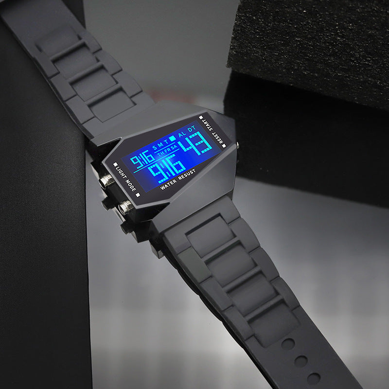(💥 Grande réduction de 50%)⌚ Creative lumineux avion forme LED montres 🔥