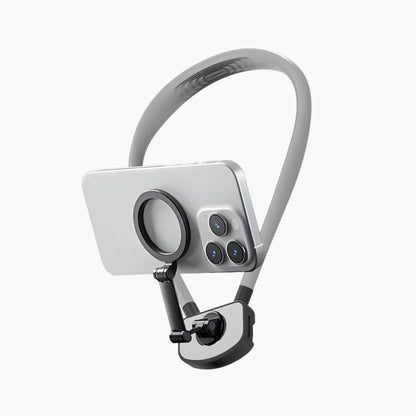 Support pour téléphone magnétique en silicone en forme de U pour le cou - Offre à durée limitée : 🔥20 % de réduction 🔥+ 🚀 livraison gratuite 🚀
