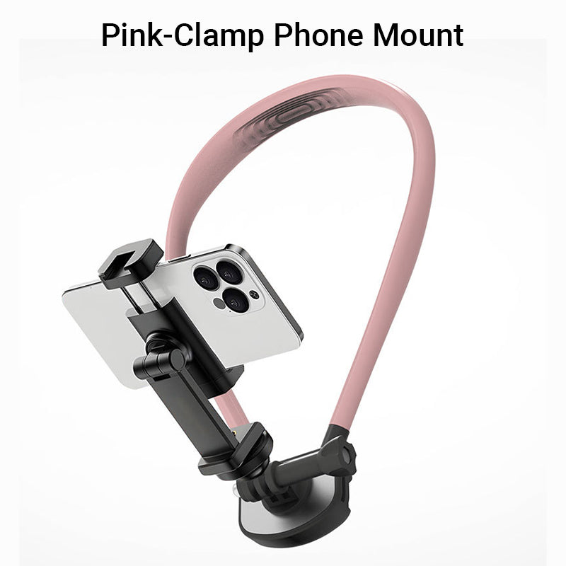 Support pour téléphone magnétique en silicone en forme de U pour le cou - Offre à durée limitée : 🔥20 % de réduction 🔥+ 🚀 livraison gratuite 🚀