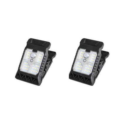 Lampe Solaire à Clip Extérieur avec Détecteur de Mouvement