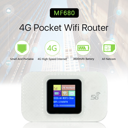 Routeur WiFi de Poche 4G